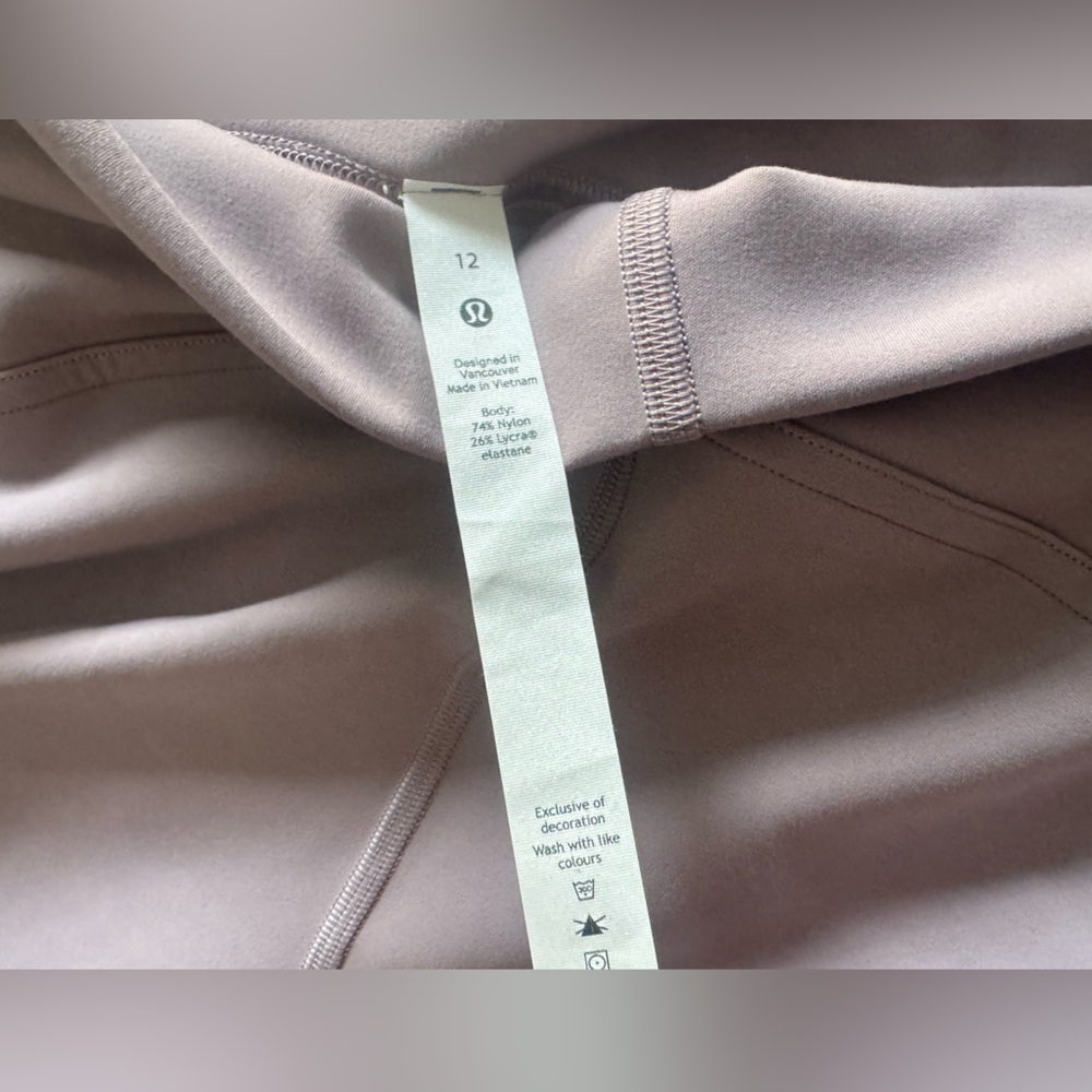 $118 Lululemon Instill High-Rise Tight 25" Violet Verbena Purple leggings‎ 12 - Picture 7 of 8
